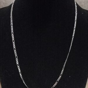 FIGRO GOLD FILLED Silver Chain Necklace